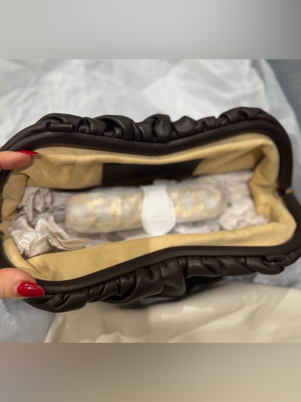 Cult Gaia DULCE SHOULDER BAG in Luwak NWT - Picture 8 of 12